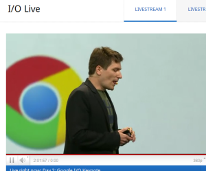 google io live screenshot